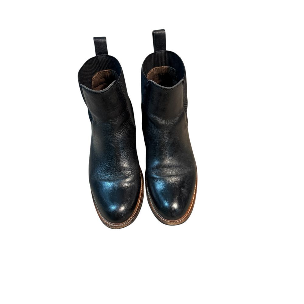 Nisolo Carmen Chelsea Booties Ankle Black Leather Women's Size‎ 8.5 Boot